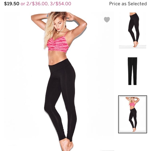 Pink essential leggings Clearance